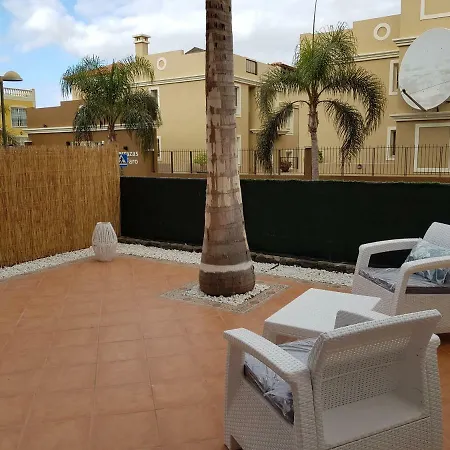 Apartament El Palm-mar. Great Terrace, Pool And Parking